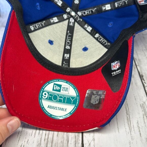 New York Giants New Era 9Forty SnapBack Adjustable Cap Hat NFL Cotton - Picture 7 of 10